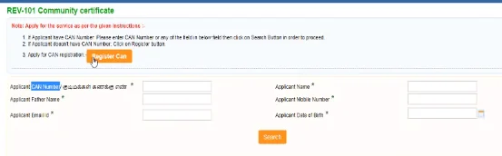 Register CAN