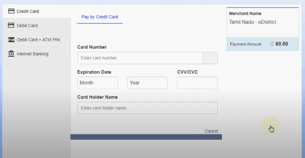 edistrict payment